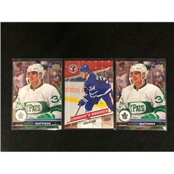 AUSTON MATTHEWS HOCKEY CARD LOT