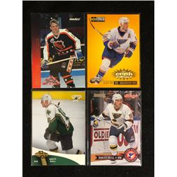 BRETT HULL HOCKEY CARD LOT