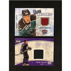 JEREMY ROENICK GAME WORN JERSEY HOCKEY CARD LOT