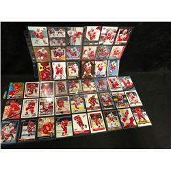 DETROIT RED WINGS HOCKEY CARD LOT