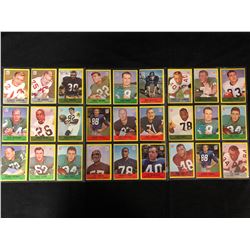 1967 PHILADELPHIA FOOTBALL CARD LOT