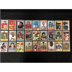 FOOTBALL TRADING CARDS LOT (VARIOUS YEARS)