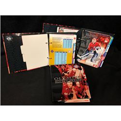 ESSO OLYMPIC HOCKEY HEROES BINDER LOT