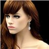 Image 2 : Czech Crystal & Rhinestone Drop Dangle Earrings