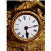 Image 2 : 19thc Gold Gilt French Hunting Scene Mantel Clock