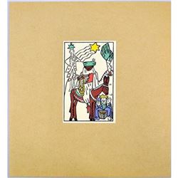Oskar Kokoschka Vintage Limited Lithograph Postcard