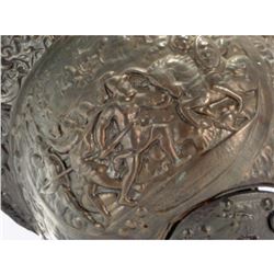 Victoria Crested Bronze High Relief Helmet
