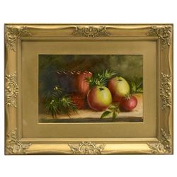 (2) Framed Still Life Oil Paintings