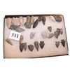 Image 1 : Frame With 32 Flint Points