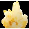 Image 1 : Rare Yellow Citrine Quartz Crystal Cluster Specimen - Stone Of Mind
