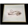 Image 1 : c1970 Roman Chatov, Nude Charcoal Drawing