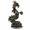 Image 3 : Original Limited Edition Signed Dragon by Thomas Bronze Sculpture Marble Base Statue