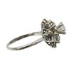 Image 1 : Ladies 14kt Wg & Diamond Estate Cocktail Ring