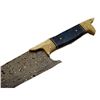 Image 1 : Hand-Made Damascus Steel Hunting Knife
