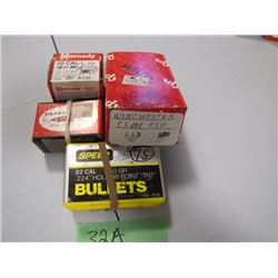 lot of 22 caliber bullets