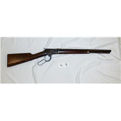 Winchester Model: 1892 Caliber: 25-20 Serial No. 360503 Description: lever action, side feed, octago