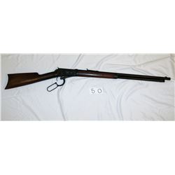 Winchester Model: 1894 Caliber: 38-55 Serial No. 301247 Description: lever action, side feed; drille