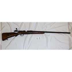 Geha Mauser Caliber: 12 GA Serial No. 7035 Description: bolt action, top feed mag., 2 shot, made in 