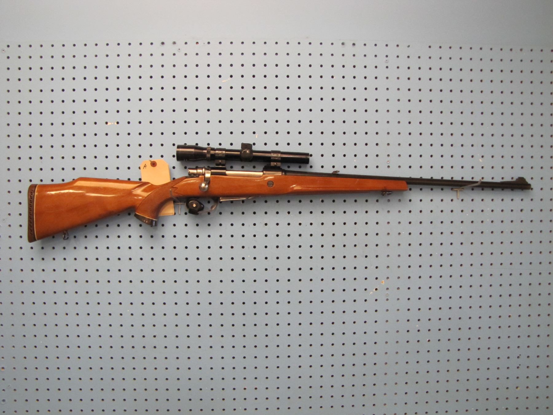 A... CIL model 972 C (Parker Hale) 7mm rem mag bolt action Tasco 4x20 scope