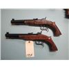 Image 1 : RESTRICTED:  TC Patriot Matched Set of Black Powder Pistols .45 Cal 9" Octagon Barrels Double set tr