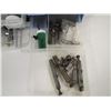 Image 2 : lot of two small drawer cabinets one has miscellaneous gun parts the other is empty