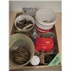 Image 1 : box with assorted brass