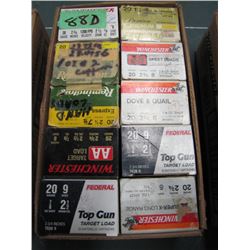 lot of 10 boxes 20 gauge hand loads