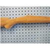 Image 3 : rifle stock made from English pear wood. lots of grain.  slightly heavier than Walnut. Fits large ri