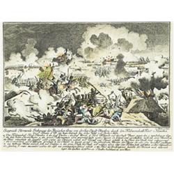 J. Markin, early 19th century, The Battle in Okzakov in 1788