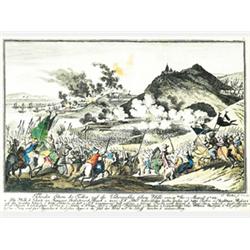 J. Markin, early 19th century, The Battle against the Turks at the Veteran Cave in 1788 