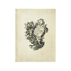 F. La Marra, late 18th century, Allegory of Antiquity 