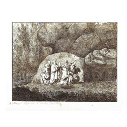 Italian painter, 18th century, Mythological Scene