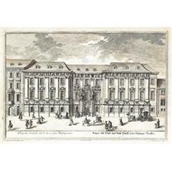 I.A. Corvinus after Salamon Kleiner, 1700 - 1761, CURIAE CIVICAE 