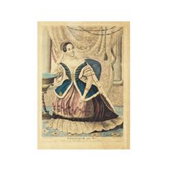 Vidéky, Károly, Ujvidék, 1800 - Budapest, 1882, Lendvayné in the role of Ida 