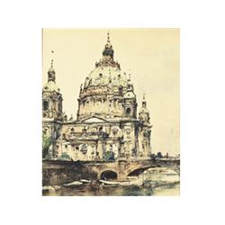 Middle European painter, early 20th century, Basilica 