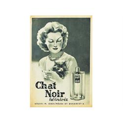 D. Szabó, CHAT NOIR eau-de-Cologne 