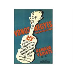 Placard, VONÓS NÉGYES SALAMON BÉLÁVAL ( STRING QUARTET WITH BÉLA SALAMON) 