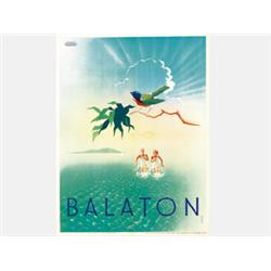 Placard, BALATON, Designer: Konecsni, György 