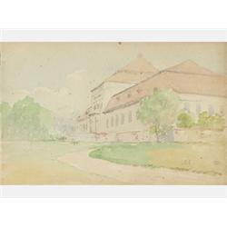 Mészöly, Géza, Sárbogárd, 1844 - Jobbágyi, 1887, Castle with Park