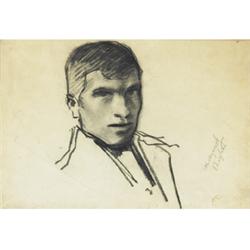 Mednyánszky, László, Beczkó, 1852 - Vienna, 1919, Portrait of a Boy