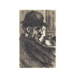 Zobor, Jeno, Budapest, 1898 -, Portrait of a Rabbi