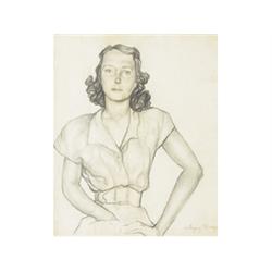 Gróf (count) Batthyány, Gyula, Ikervár, 1887 - Budapest, 1959, Portrait of a Woman