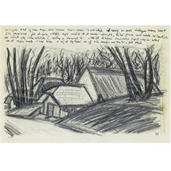 Dési Huber, István, Nagyenyed, 1895 - Budakeszi, 1944, Evening Atmosphere 