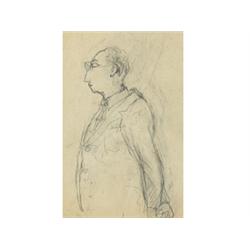 Pór, Bertalan, Bátaszék, 1880 - Budapest, 1964, Portrait of Pál Varsányi graphic artist 