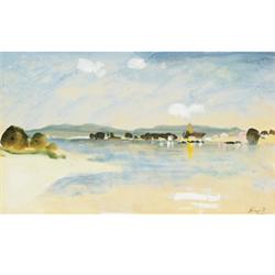 Szonyi, István, Újpest, 1894 - Zebegény, 1960, Riverside 