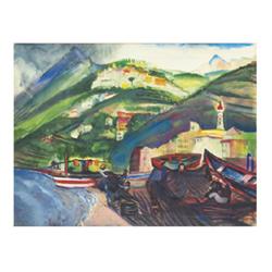 Kelemen, Emil, Budapest, 1895 - New York 1975, Adriatic Fishermen 