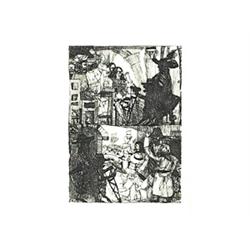 Kondor, Béla, Pestlorinc, 1931 - Budapest, 1972, Illustration 