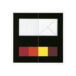 Konok, Tamás, Budapest, 1930 -, Diagonal Lines and Squares 