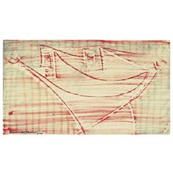 Gyarmathy, Tihamér, Pécs, 1915 -, Red Composition 