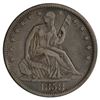 Image 1 : 1858 Seated Liberty Half Dollar Coin